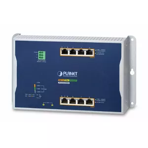 Managed Switch PLANET IP30 4-Port Gigabit Ethernet PoE