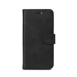 Wallet case eSTUFF ES67110003-BULK for iPhone 13 Black