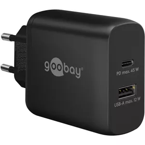 Зарядное устройство Goobay 65411 для наушников смартфонов планшетов черное