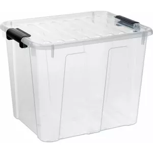 Uzglabāšanas kaste Plast Team PT22420800 Home box 40 l, plastmasas kaste mājas uzglabāšanai