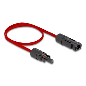 Cable DeLOCK DL4 Solar Flat Cable male to female 60 cm red 3.3 mm²