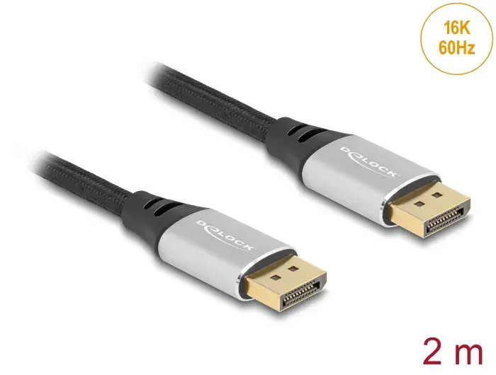 DeLOCK DisplayPort kabelis 16K 60 Hz Photo 3