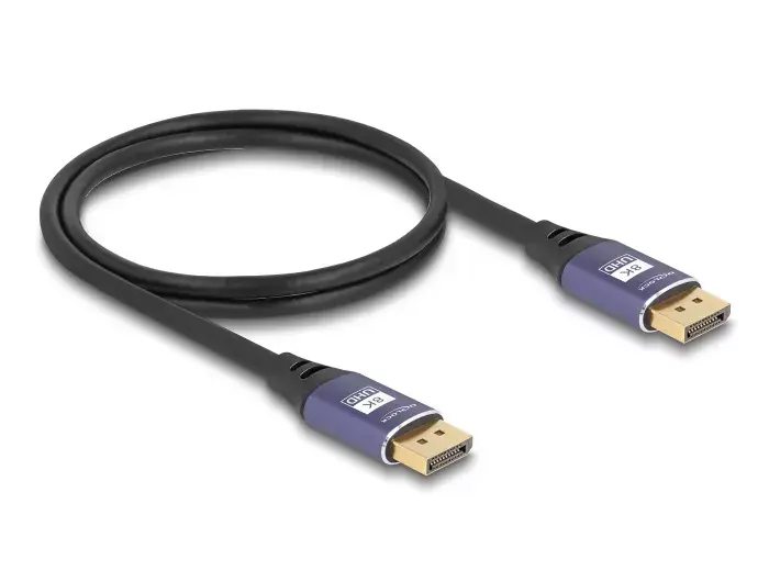 DeLOCK DisplayPort kabelis 8K 60 Hz 3 m Photo 2