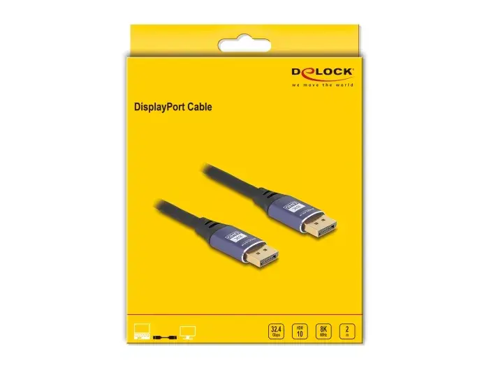 DisplayPort Cable DeLOCK 8K 60 Hz Photo 3
