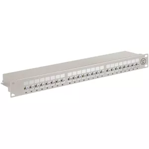 Patch Panel Goobay CAT 6a 24-Port 1U