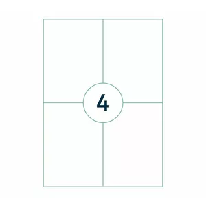 Printer label Capture A4LABEL-105X148 for A4 printers