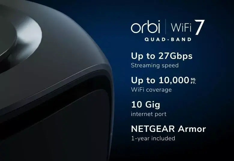 NETGEAR Orbi 970 Series — комплект из 3 mesh сателлитов Photo 2