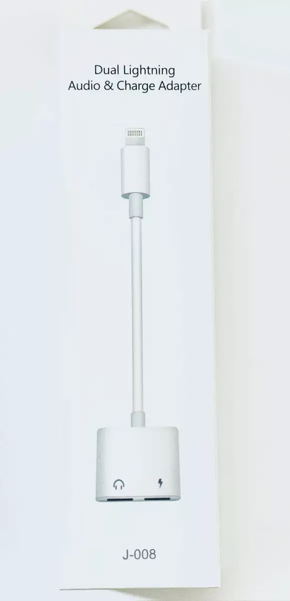 Wooco Adapter J-008 — Dual Audio & Charge, 2x Lightning Photo 4