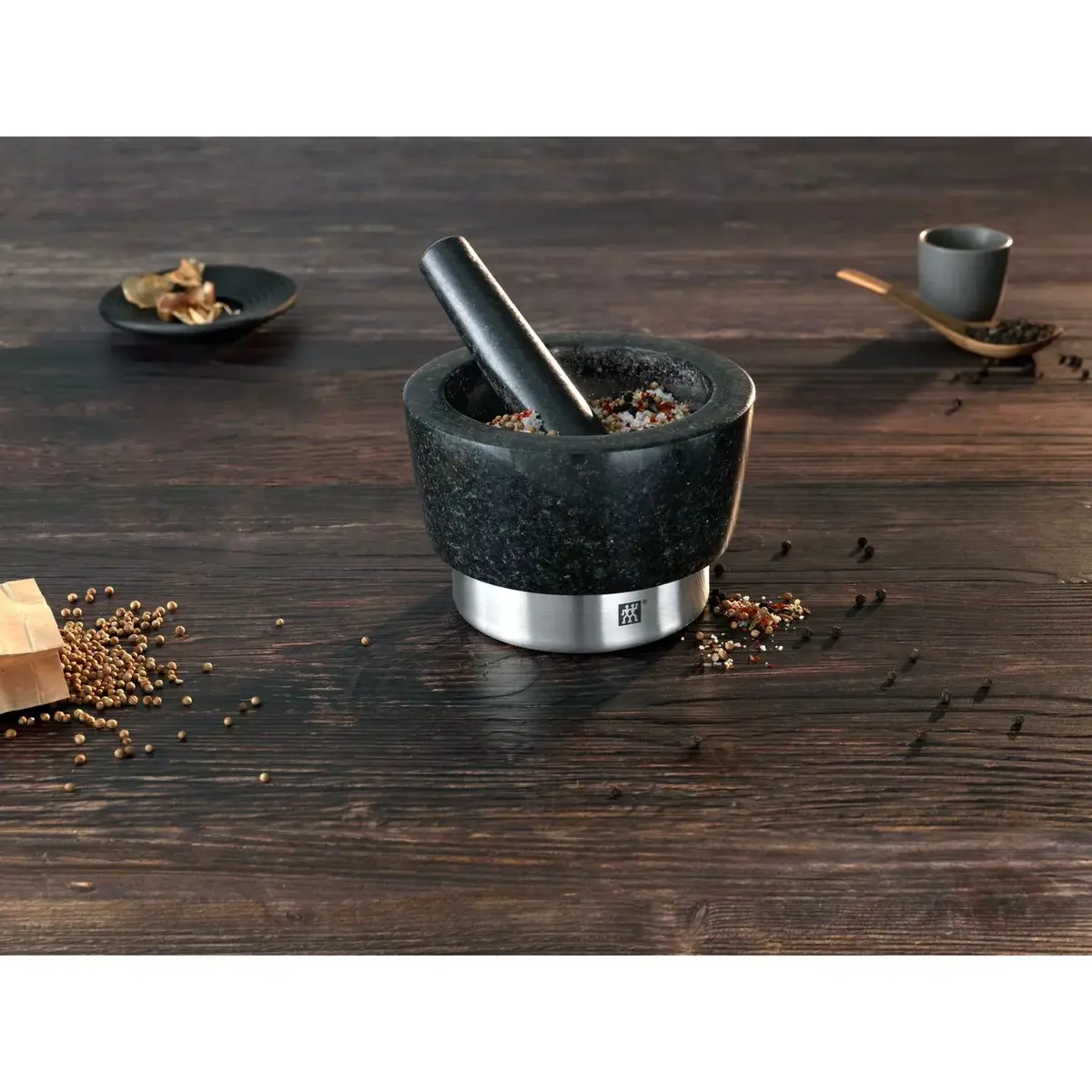 Пестик и ступка ZWILLING Spices Черный гранит Photo 2