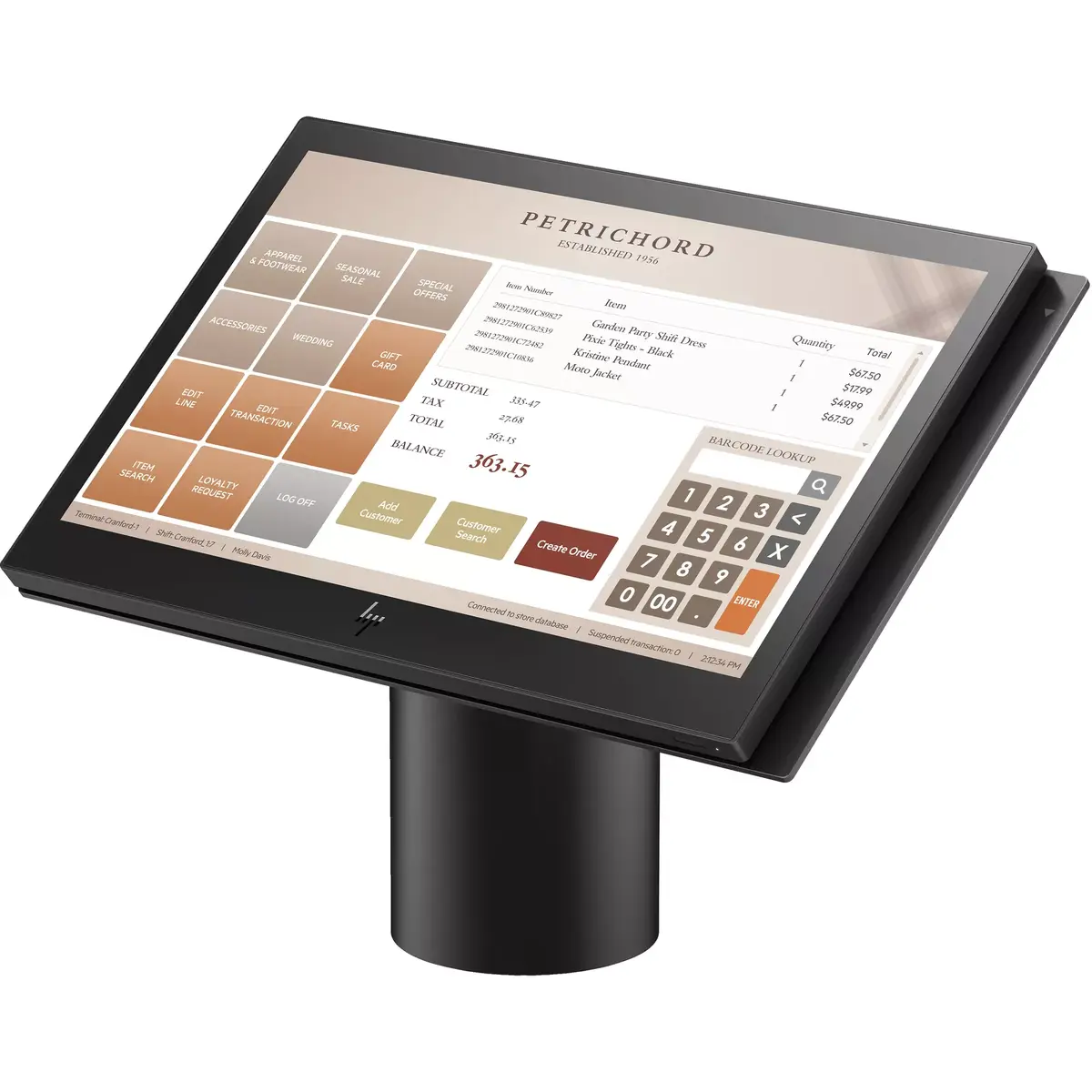 Computer HP Engage One All-in-One System Model 145 Photo 2