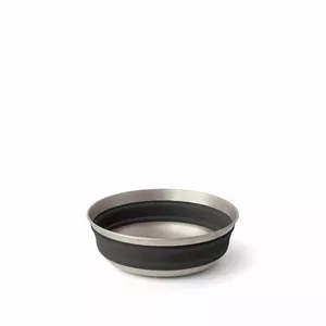 Sea To Summit Detour Camping Dish Round Silicone Stainless Steel Foldable 1 Person Personal