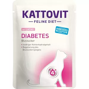 Сухой корм для кошек KATTOVIT 77246 Adult Рис и Лосось 85 г
