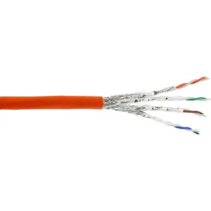 InLine Installation cab. Cat.7a PiMF 4x2x0.58 AWG23 1200MHz LSZH 500m