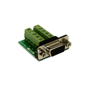 Cable Gender Changer EXSYS EX-49005 9p D-SUB 10p Green Silver