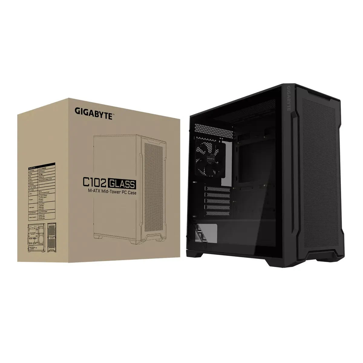 Компьютерный корпус GIGABYTE C102 GLASS Photo 8