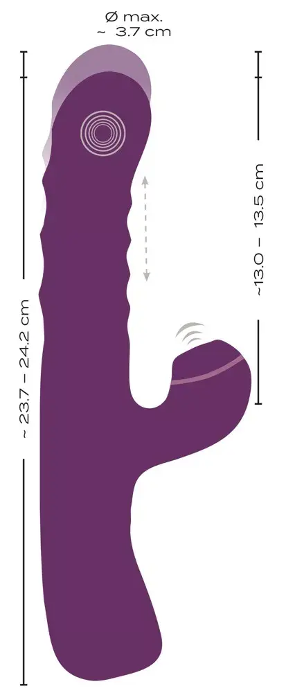 Вибратор‑кролик Javida F.Rabbit Silicone Photo 13