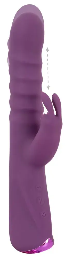 Вибратор-кролик Javida Silicone Purple Photo 2