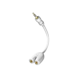 Inakustik 00310302 audio cable 0.1 m 3.5mm 2x 3.5mm White