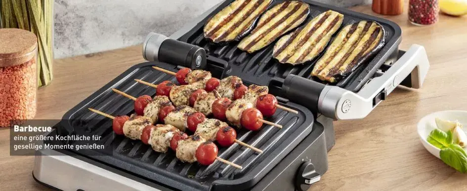 Контактный гриль Tefal OptiGrill 2in1 GC773D Photo 7