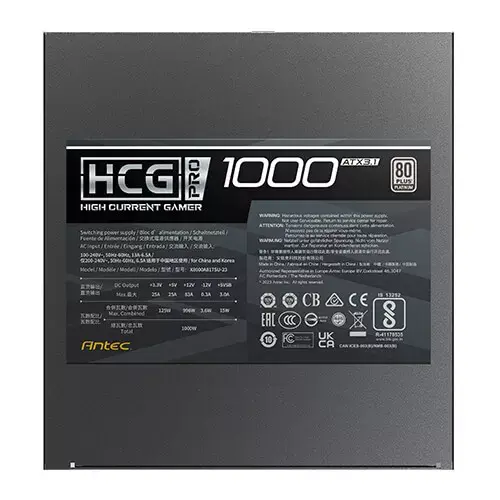 Блок питания Antec HIGH CURRENT GAMER HCG1000 PRO Photo 9