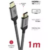 HDMI kabelis SWISSTEN 75501101 — 1 m 4K Photo 2