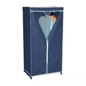 Wardrobe ORDINETT Armadio Export 75x50x150 cm blue — storage cabinet by ORDINETT