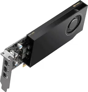 Graphics card PNY NVIDIA RTX A400, 4 GB GDDR6, 64-bit, PCIe 4.0 x8, 4x DisplayPort 1.4a, active cooling