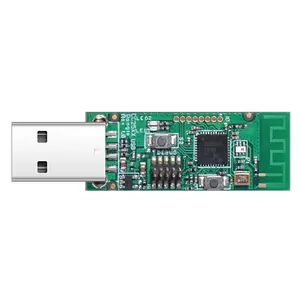 Сетевая карта ZigBee Sonoff CC2531 Беспроводной USB интерфейс Зелёный