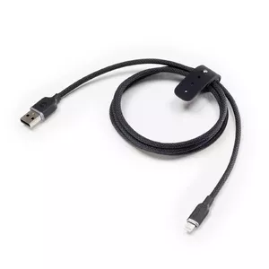 Mobile phone cable ZAGG 409912821 Black 1 m USB A Lightning