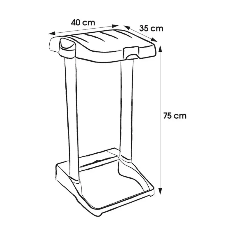keeeper Ole waste bag system 35×40×75 cm Photo 5
