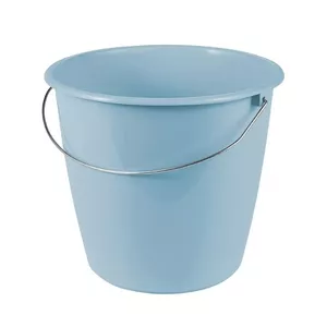 Plastic bucket keeeper 0610104680, 10 L, blue, Ø28.5×26 cm