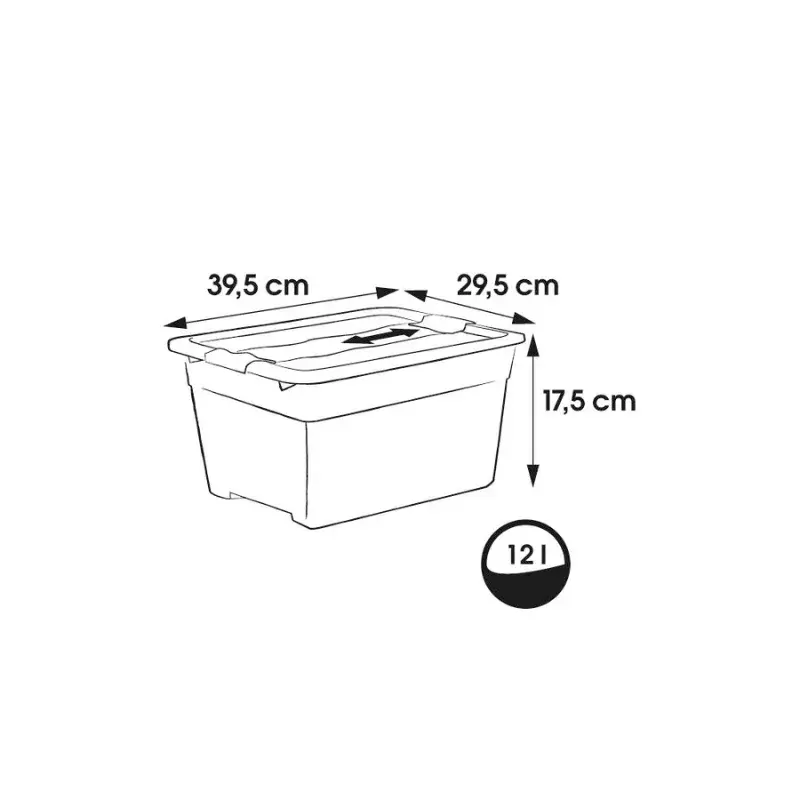 Transport box keeeper Eckhart 12 L graphite Photo 4