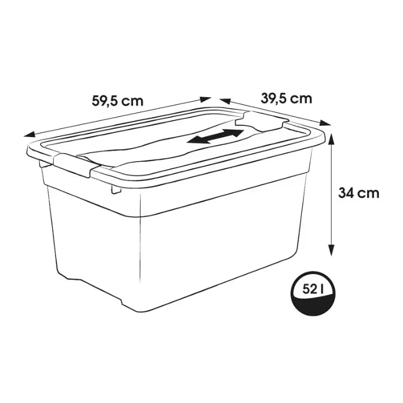 Transport box keeeper Eckhart 59.5×39.5×34 cm Photo 4