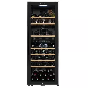Винный шкаф La Sommelière ECS812Z двухзонный сервисный, 75 бутылок, верх 33/низ 42, 5–20°C, класс A
