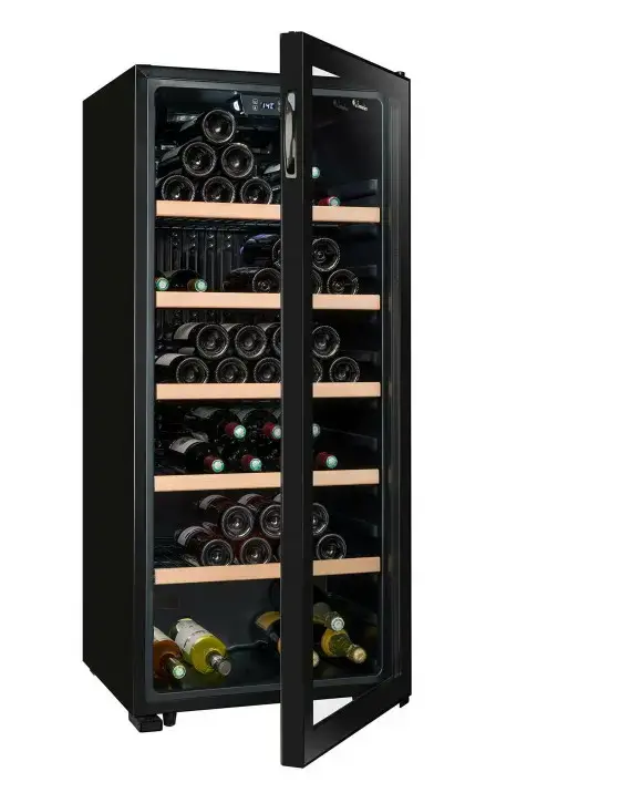 La Sommelière LS117BLACK компрессорный винный шкаф Photo 6
