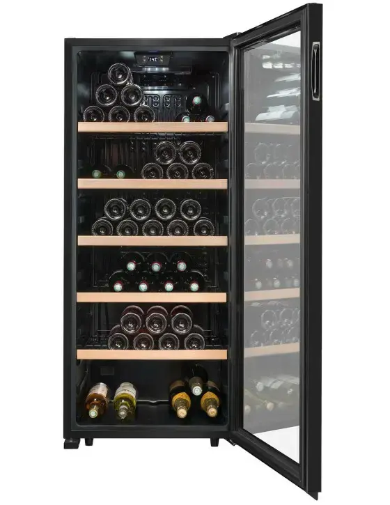 La Sommelière LS117BLACK компрессорный винный шкаф Photo 8