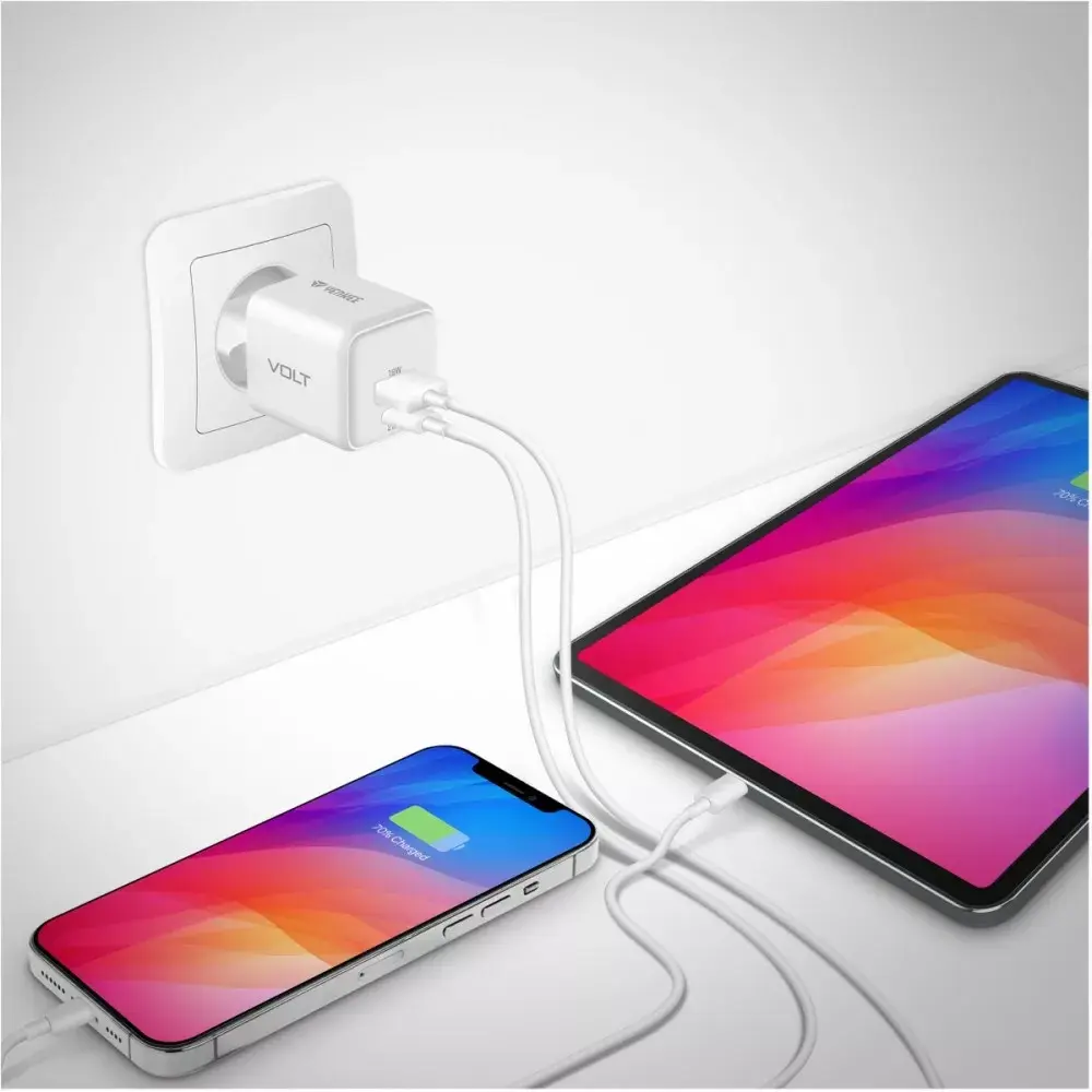 YENKEE YAC G38 20W 3A USB C/A lādētājs Photo 9