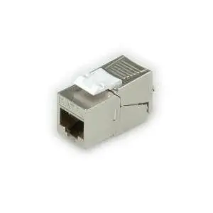 Кроссировочный разъем ROLINE Cat.6a RJ-45 экранированный без инструмента SLIM серебристый