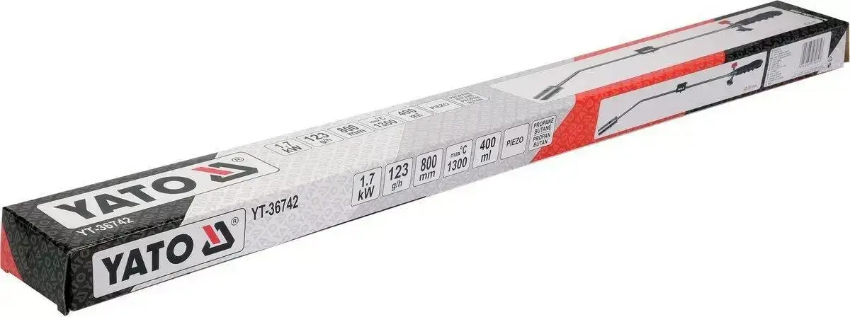Gāzes lāpa YATO YT-36742 800 mm 1,7 kW Photo 3