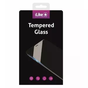 iLike 5D Tempered Glass Screen Protector for Samsung Galaxy A55 5G, Black