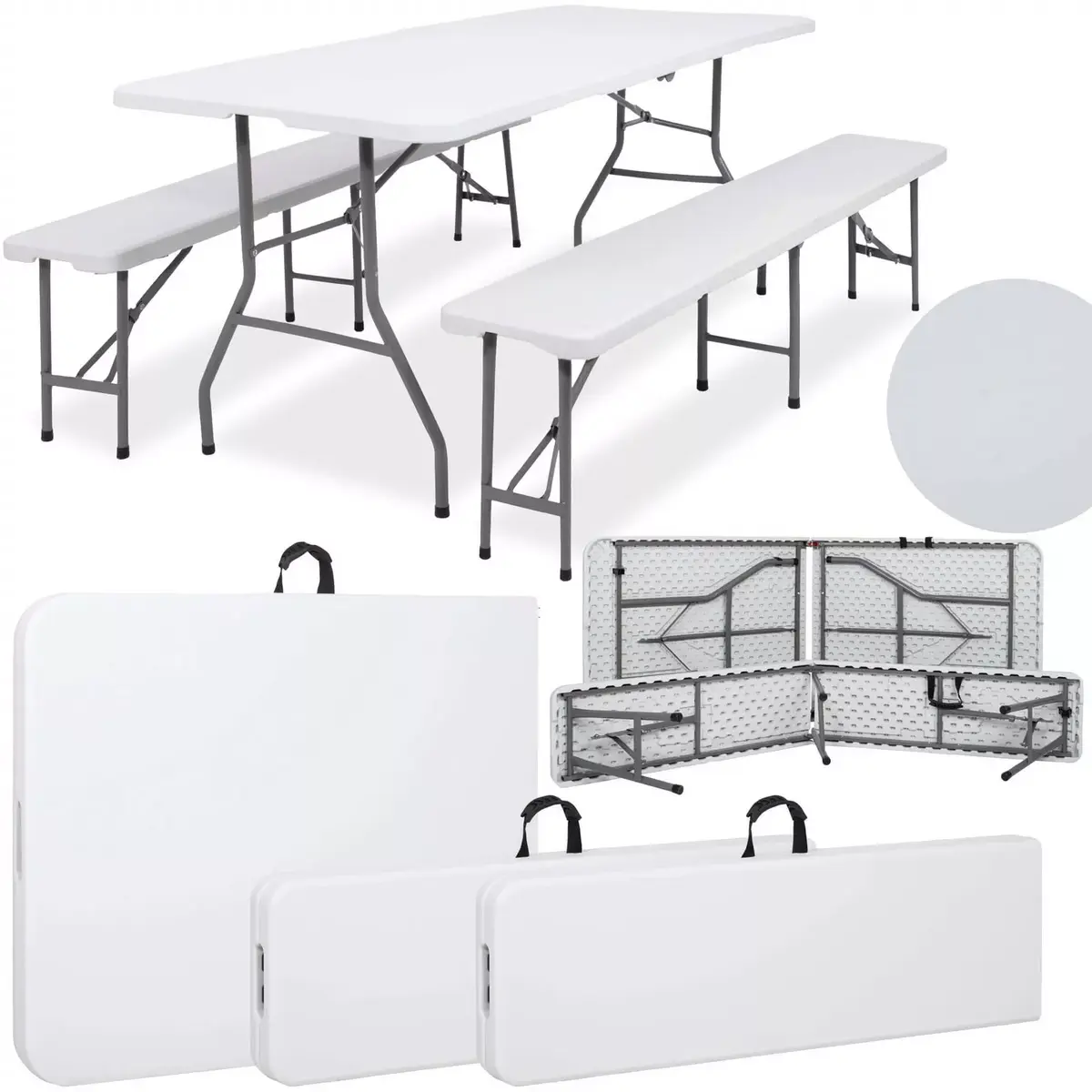Складной стол Springos GF0099 180×74×74 см Photo 2
