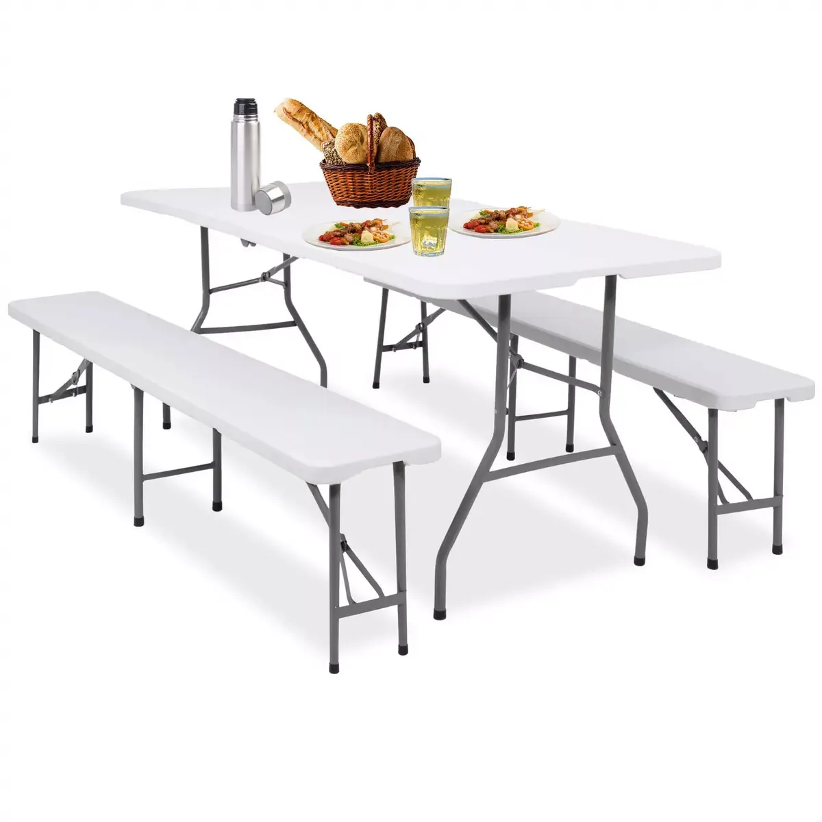 Складной стол Springos GF0099 180×74×74 см Photo 3