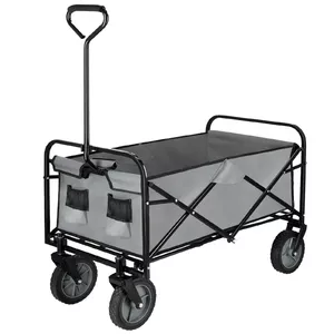 Garden trolley Springos GA0015 with 80 kg capacity, utility cart for transporting tools and supplies