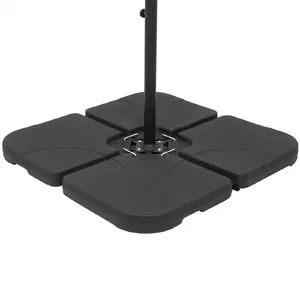 Umbrella base Springos GU0053, capacity 60 L, outdoor stand for parasols