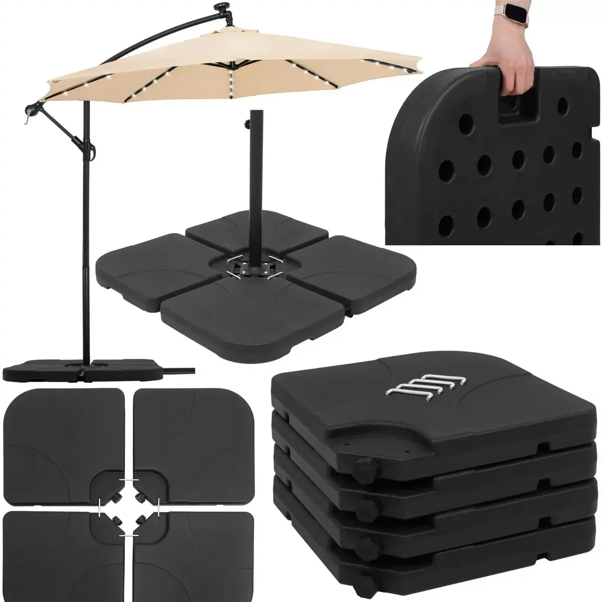 Umbrella base Springos GU0053 60L Photo 4