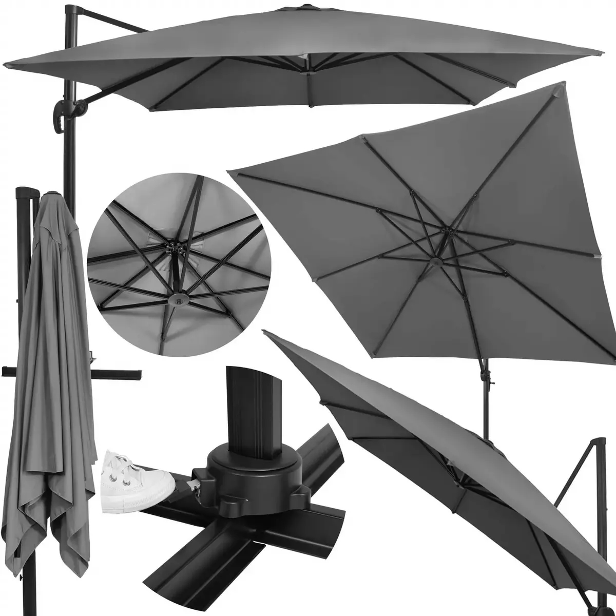 Садовый зонт Springos GU0050 300x300 см Photo 4
