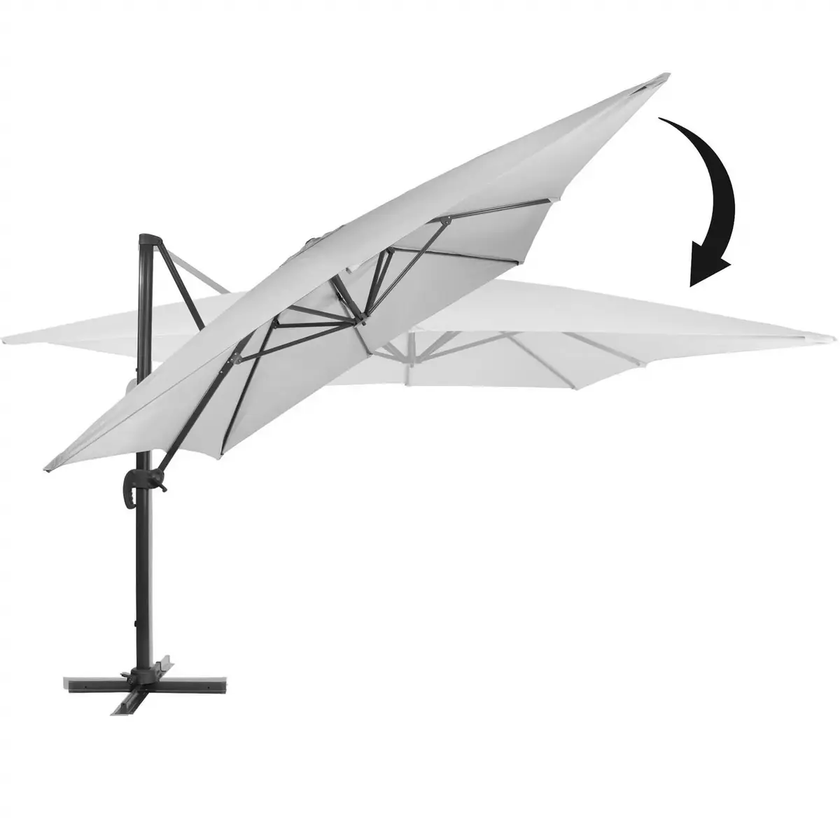 Садовый зонт Springos GU0048 500 см подвесной Photo 5