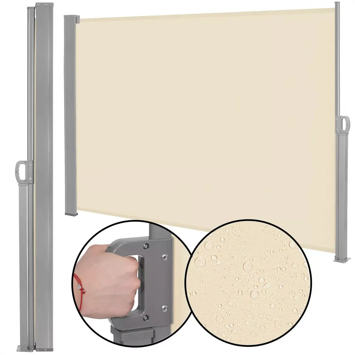 Springos AW0010 retractable side awning 300×200 cm Photo 2