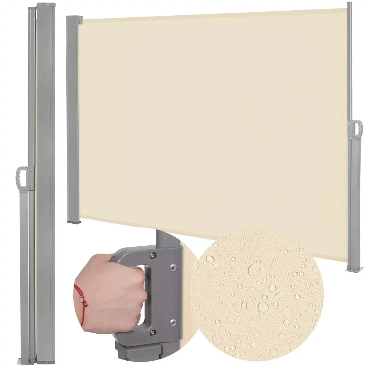 Springos AW0010 retractable side awning 300×200 cm Photo 4