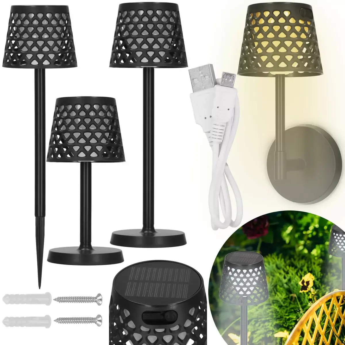 Table lamp Springos CS0126 LED 12W Warm White Photo 2